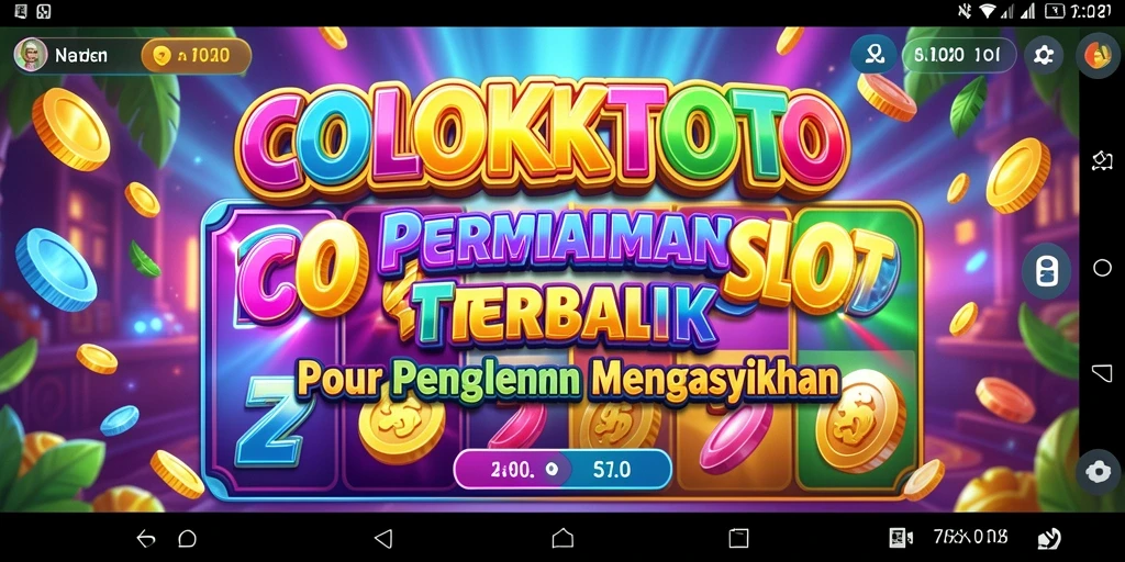 Gameplay Slot yang menegangkan dan mengasyikkan di COLOKTOTO.