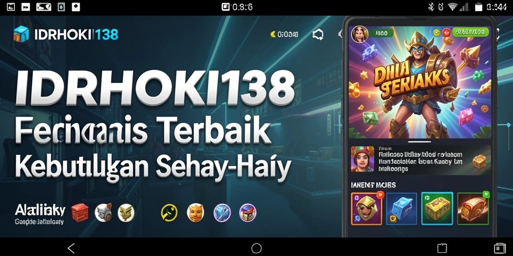 Tangkapan layar utama IDRHOKI138 menampilkan interface aplikasi Utility yang user-friendly.