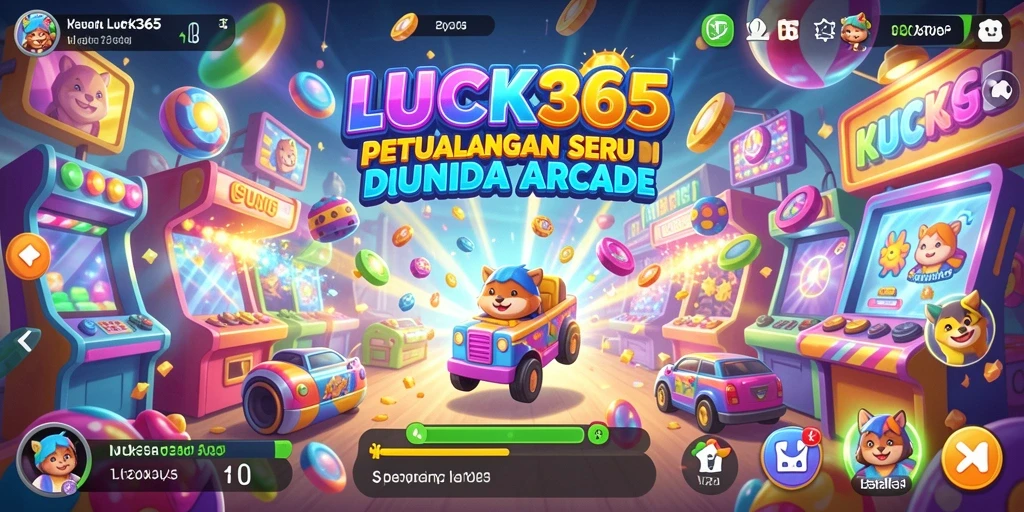 Tampilan gameplay LUCK365 yang penuh aksi dan tantangan seru.