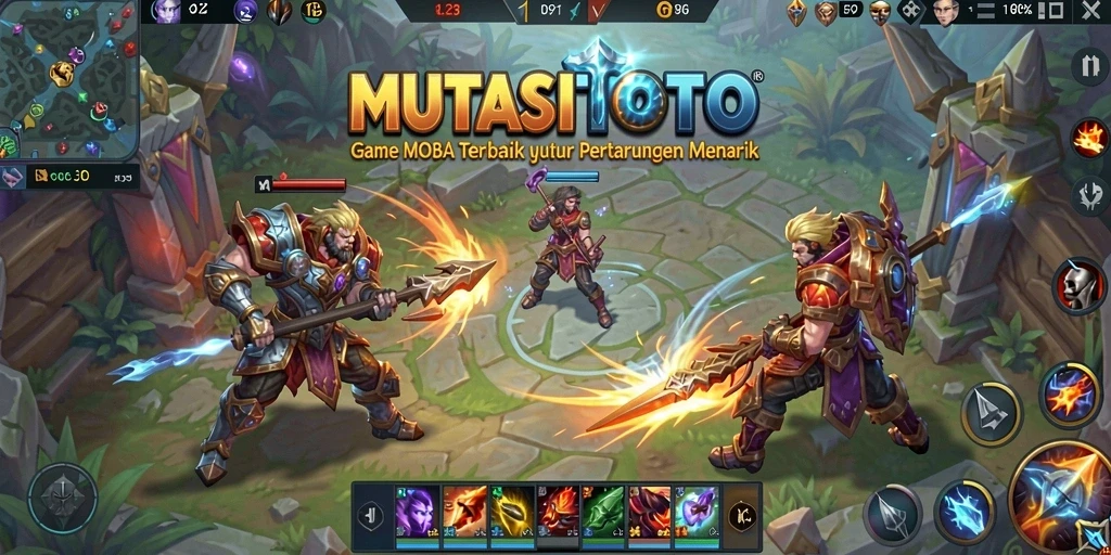 Tampilan gameplay seru dan menegangkan di MUTASITOTO.