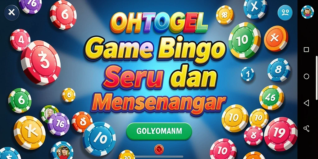 Tampilan gameplay seru OHTOGEL dalam permainan Bingo.