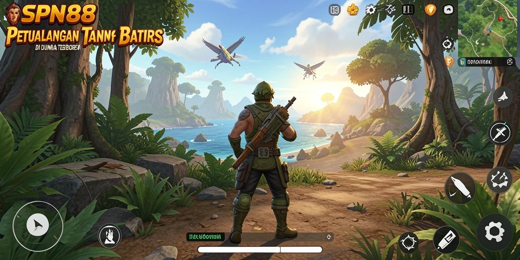 Gameplay SPN88 dengan dunia terbuka yang luas dan menakjubkan.