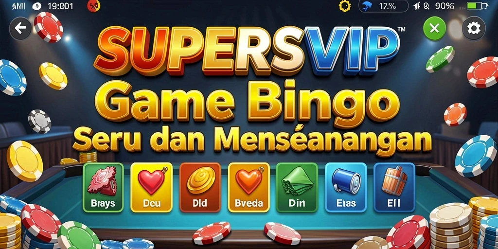 Tampilan gameplay seru dari SUPERSVIP Bingo.