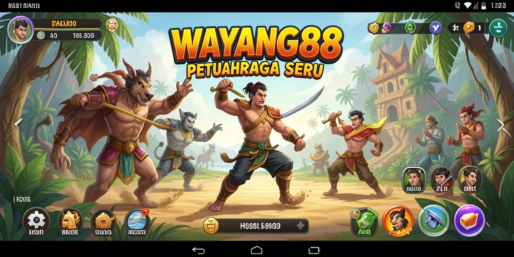 Tampilan menarik dari gameplay olahraga di WAYANG88.